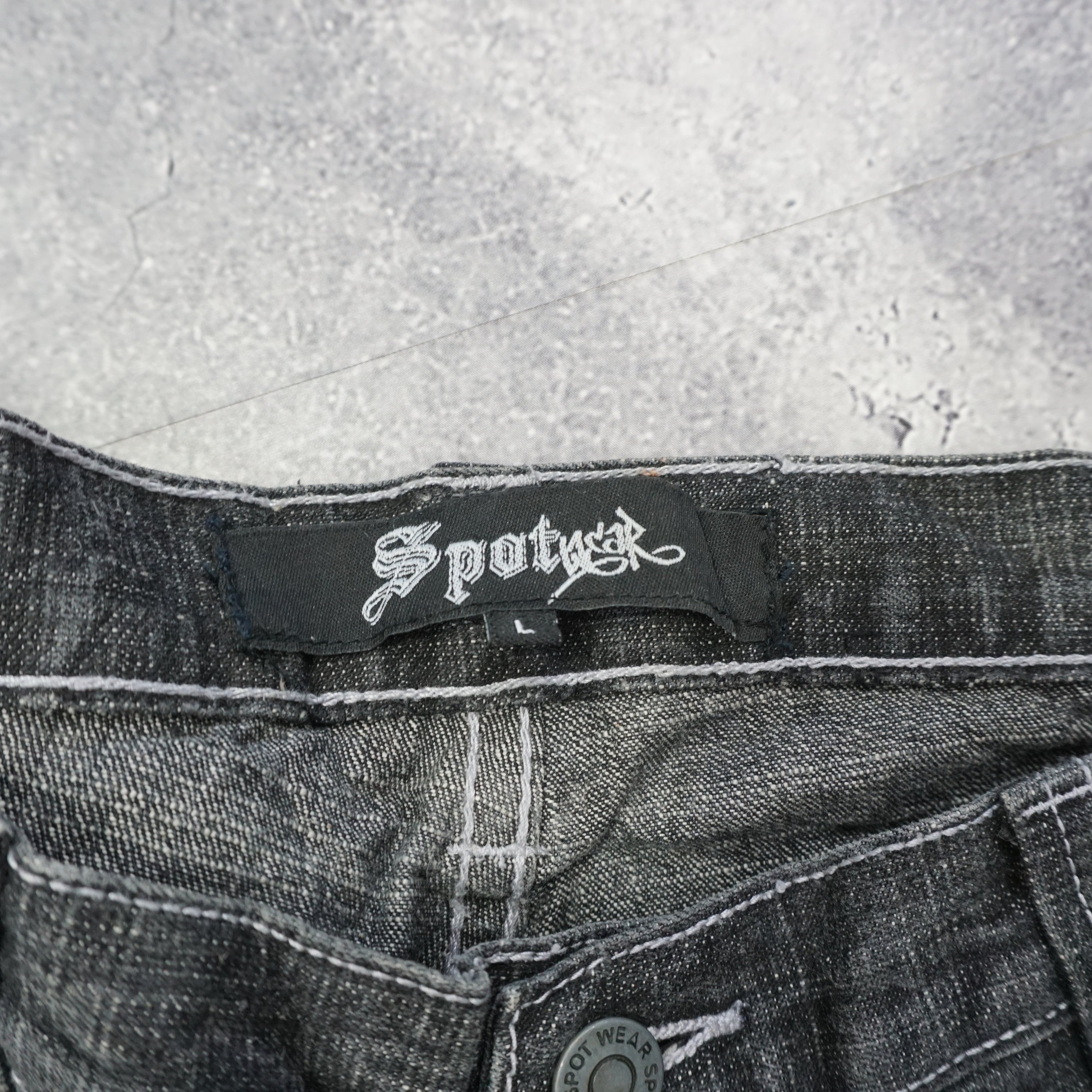 Spot Wear Baggy Jeans