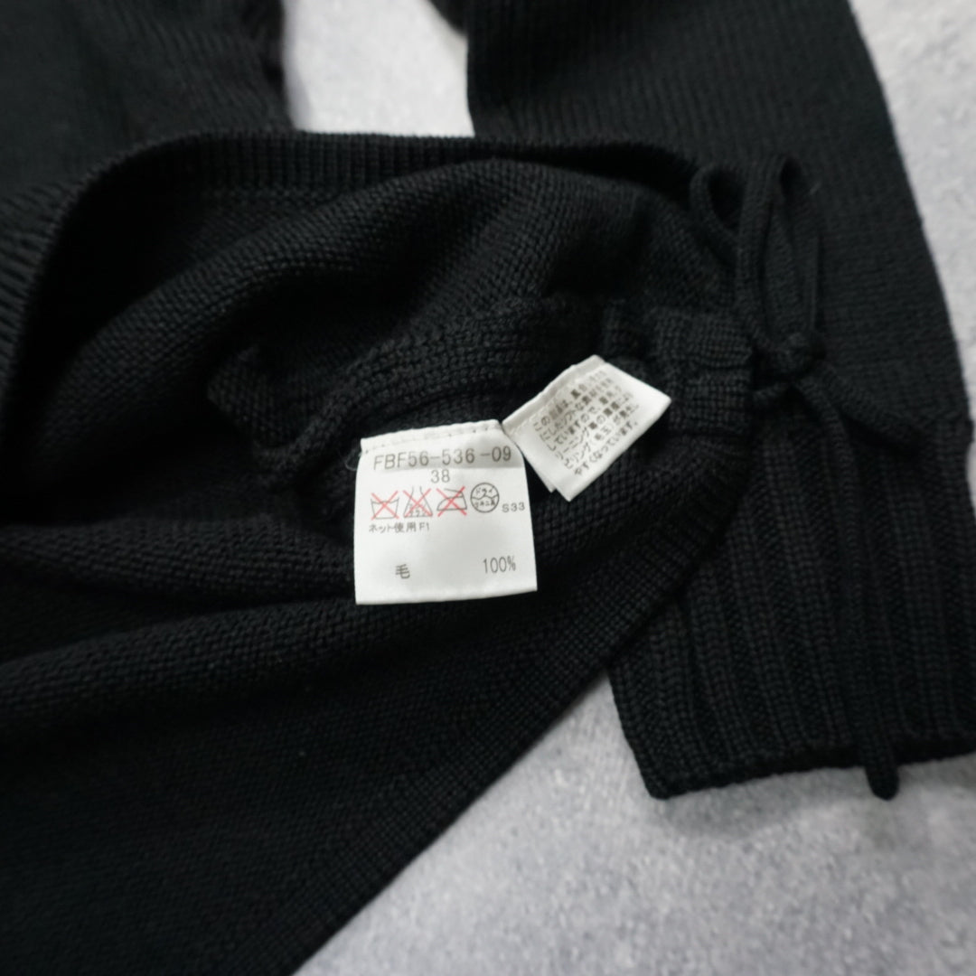 2000s Burberry Wool Roll Neck Knit