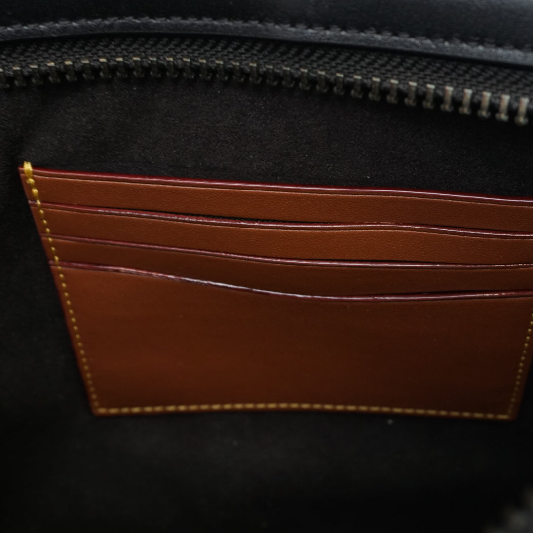 Coach Signature Canvas Crossbody Sling Bag