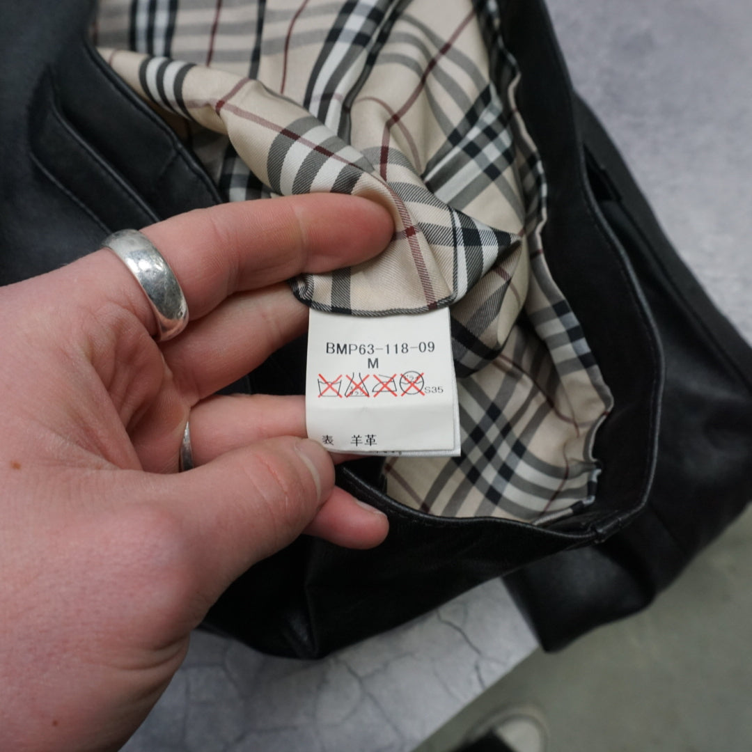 Burberry Black Label Leather Jacket