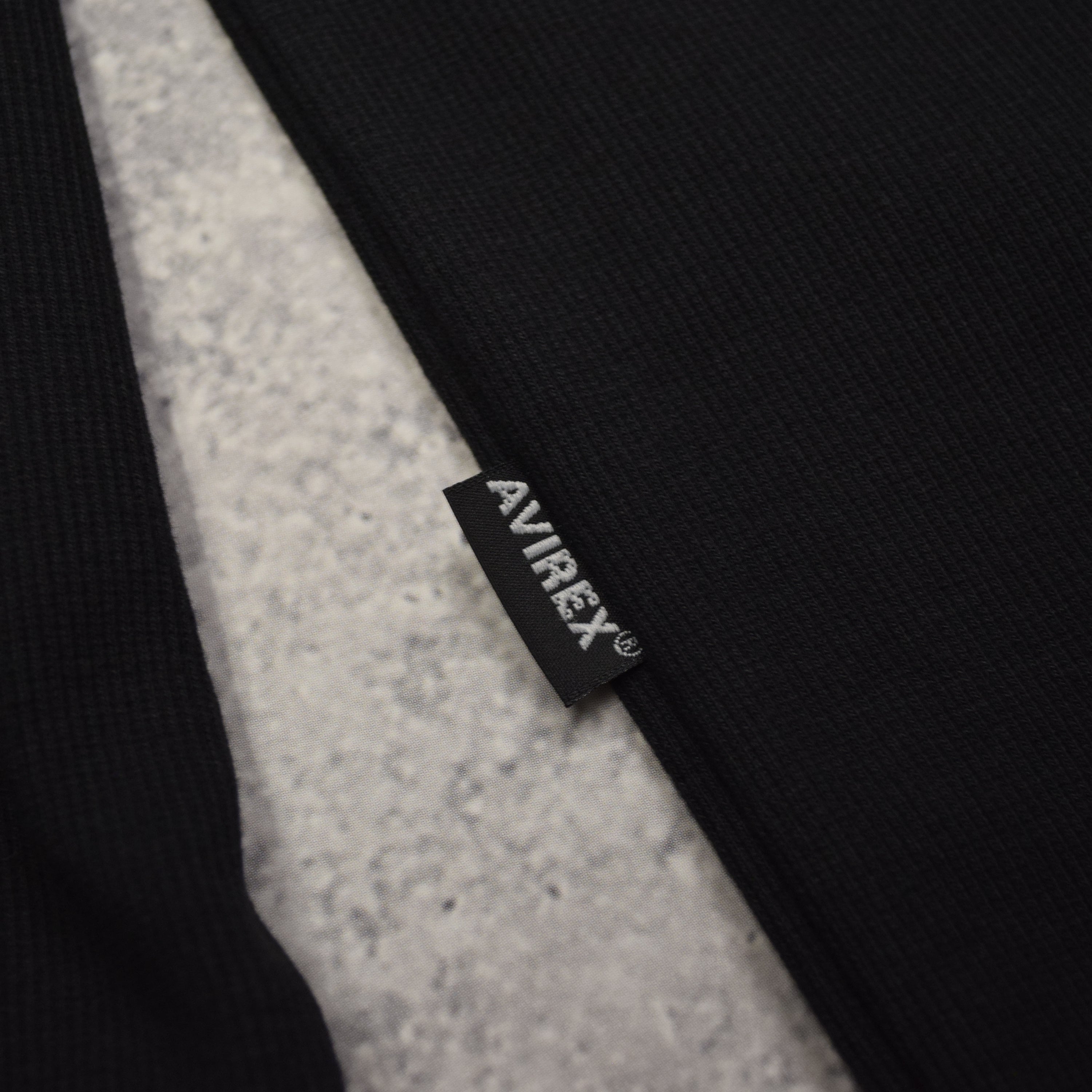 Avirex Ribbed Long Sleeve T-Shirt
