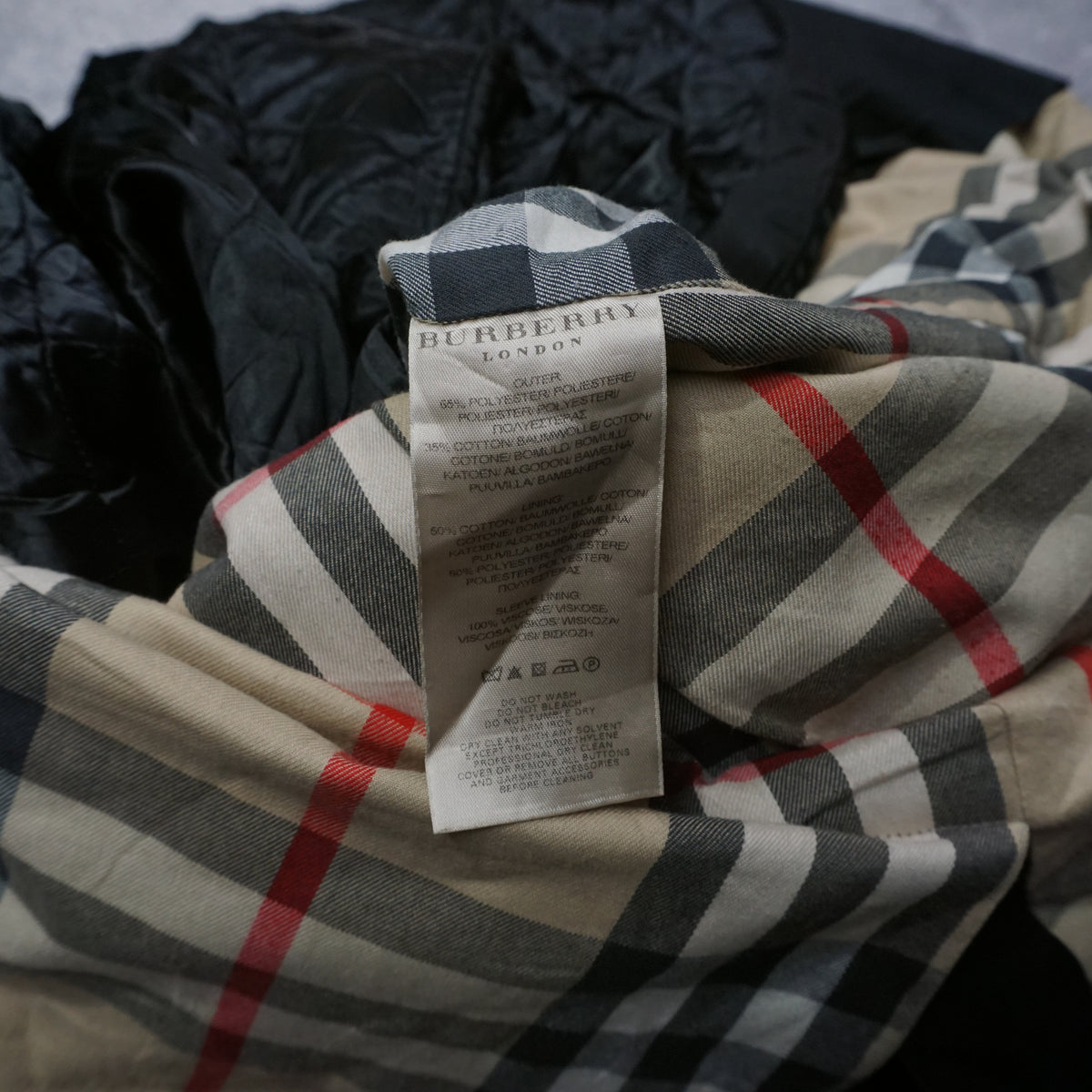 Burberry Double Breasted Trench Coat