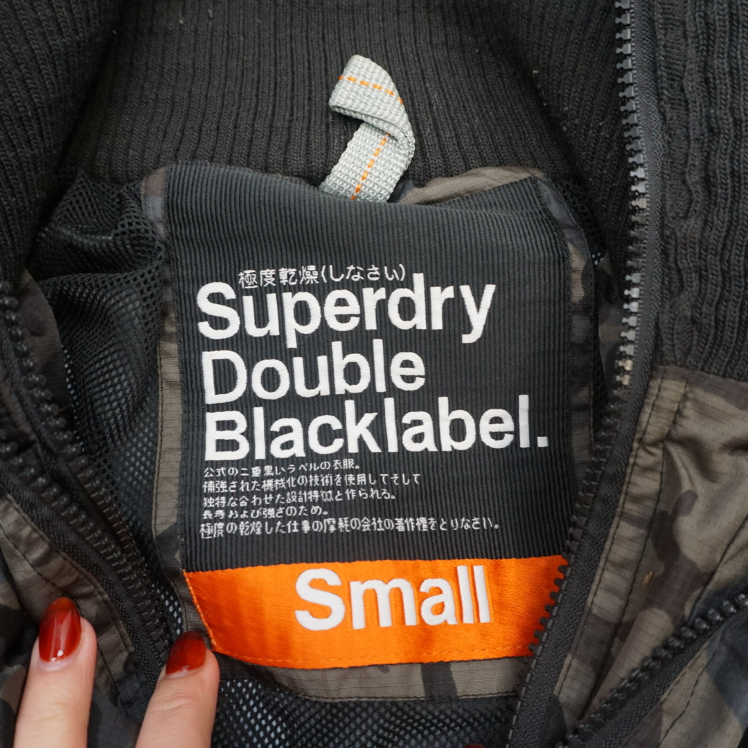 Superdry Camo Print Jacket Hoodie