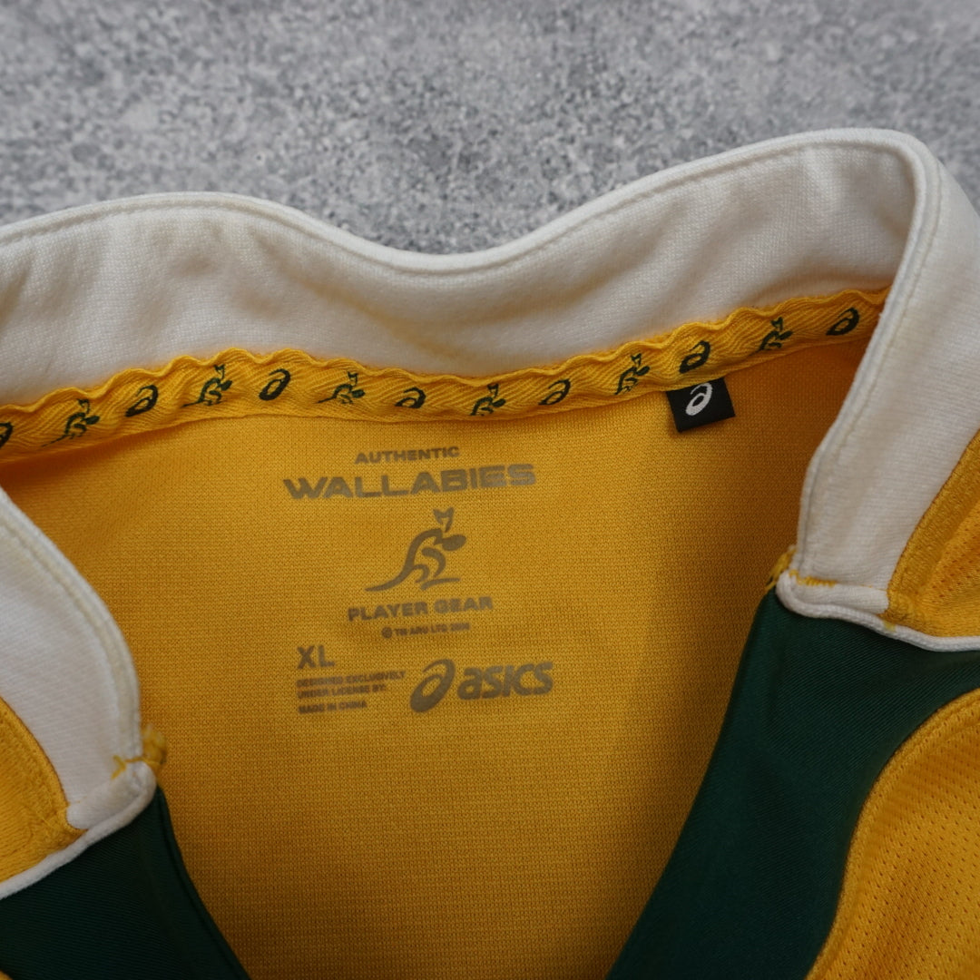 2000s Asics Wallabies Authentic Player Gear Jersey