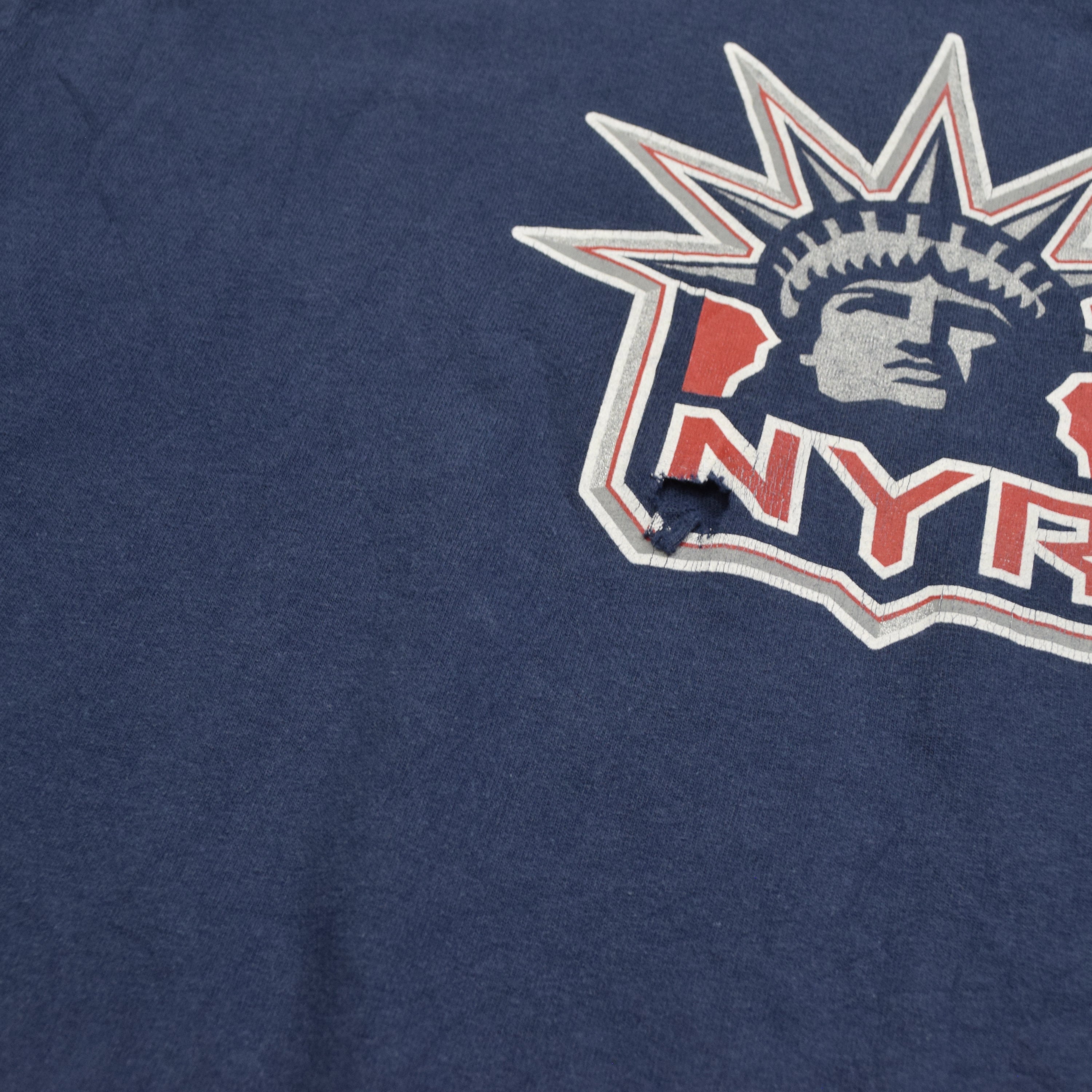 2000s Nike New York Rangers Graphic T-Shirt