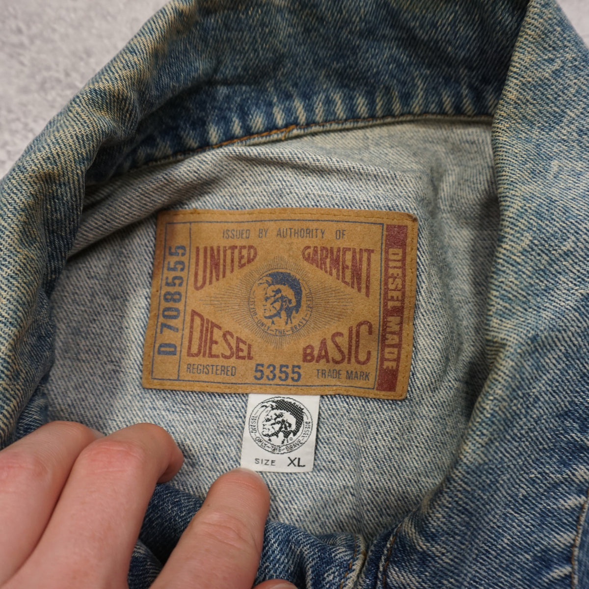 2000s Diesel Basic Line Denim Jacket