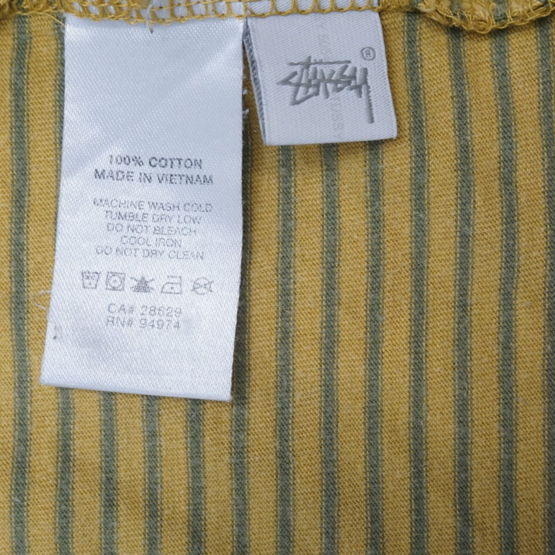 Stussy Striped Graphic T-Shirt
