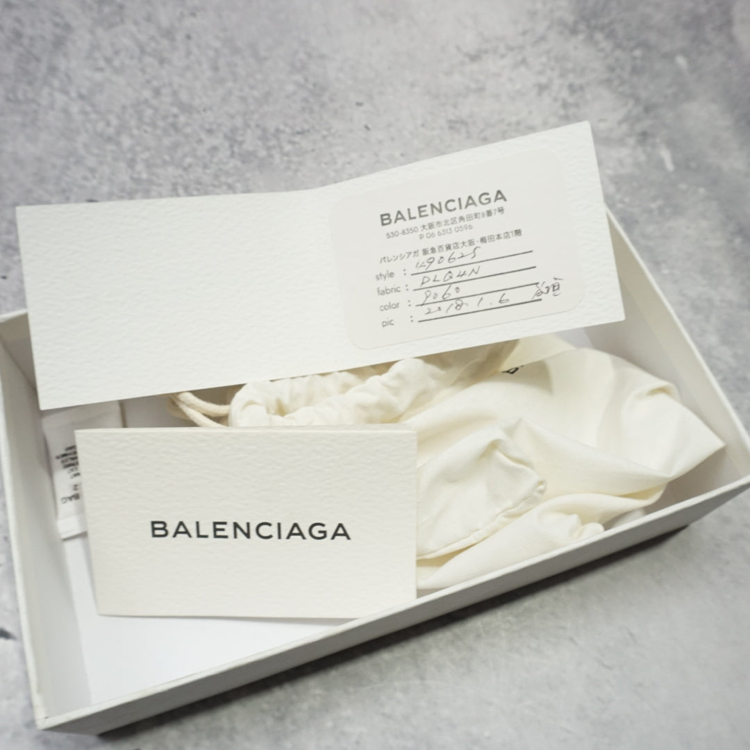 Balenciaga Leather Zip Wallet