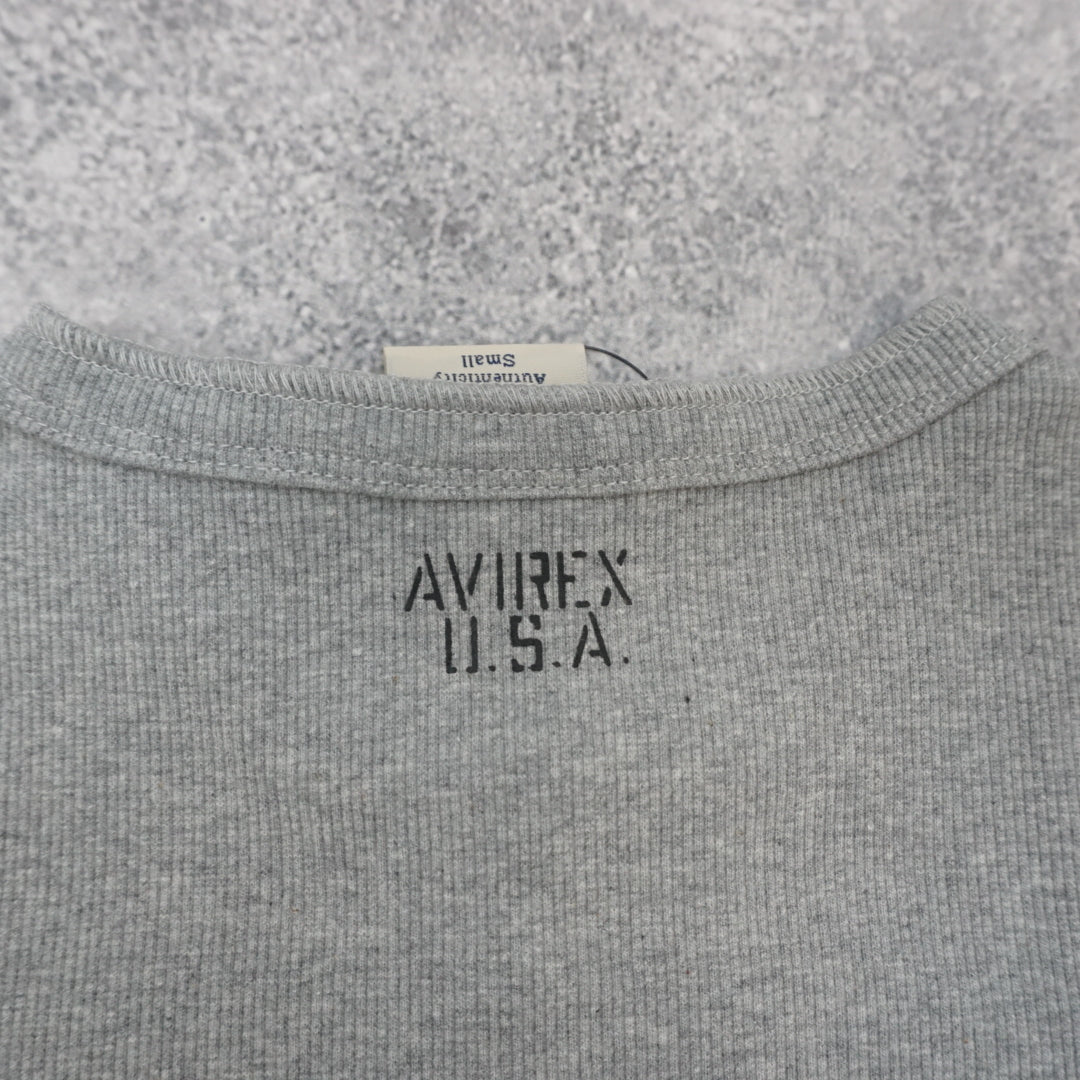 Avirex Daily Wear Henley Long Sleeve Shirt Knit