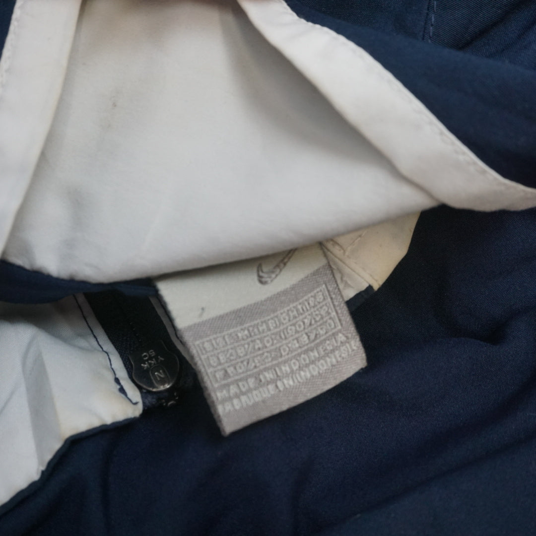 2000s Nike Navy Two-Tone Track Jacket