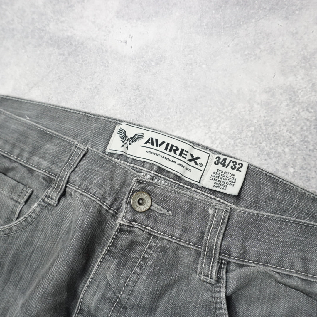 2000s Avirex Embroidered Jeans