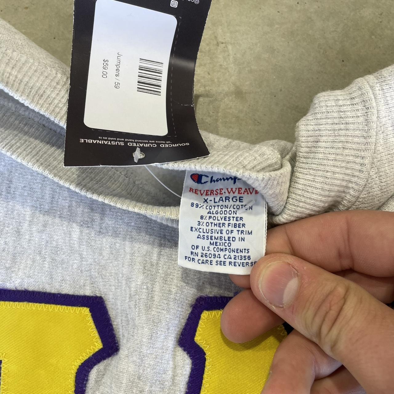 2000s Champion Boxy Retro Crewneck Jumper