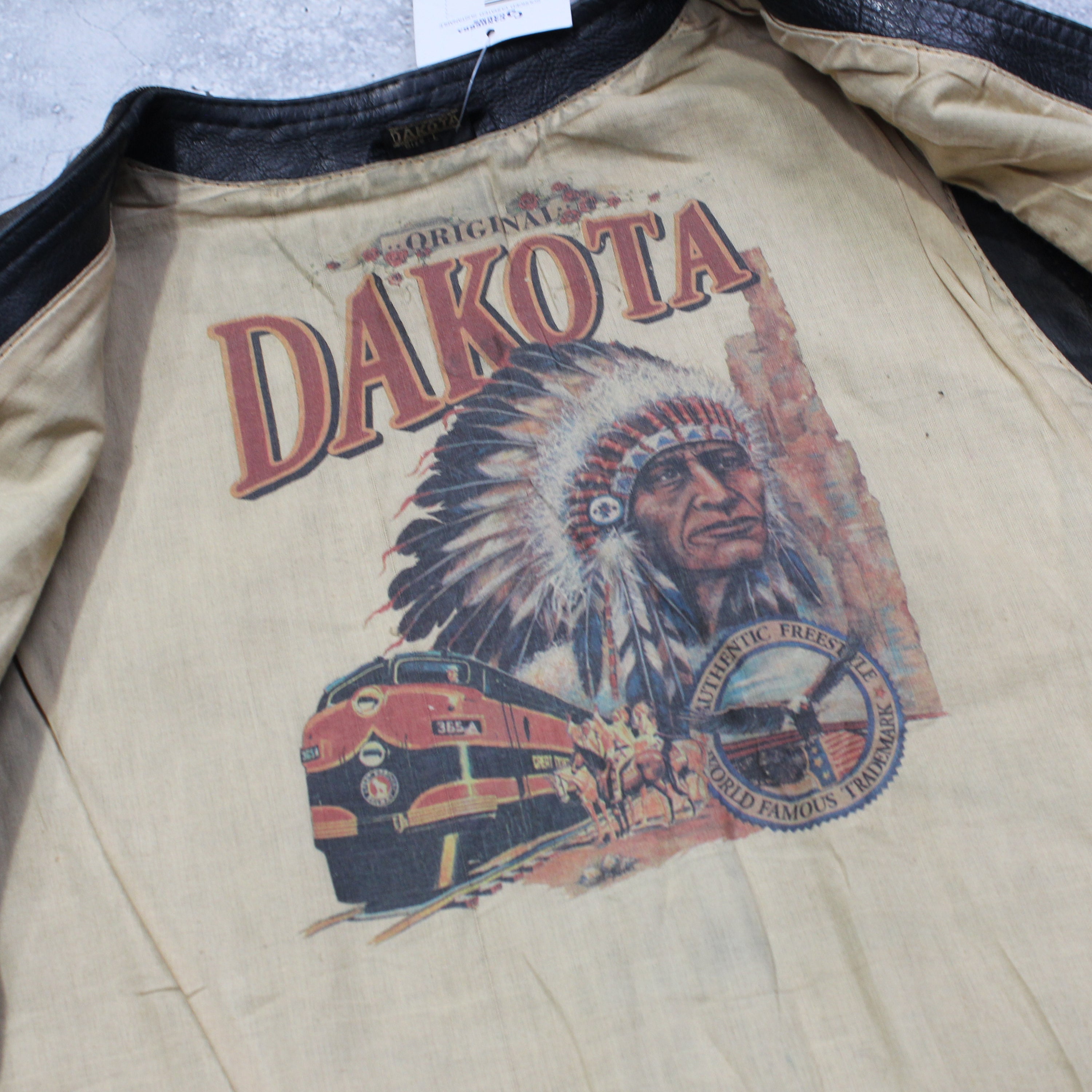 80s Dakota Leather Vest