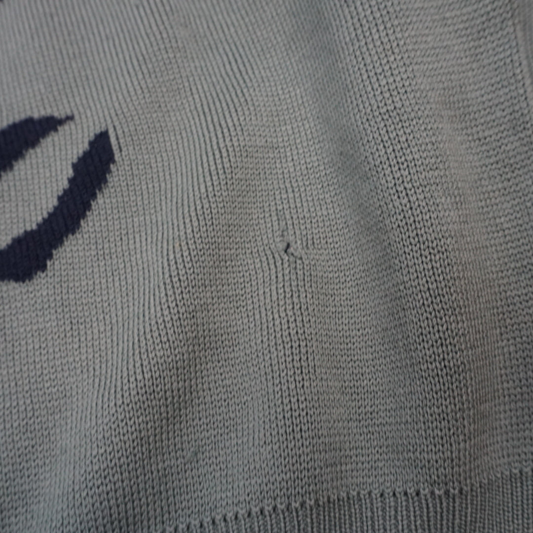 90s Christian Dior Sports Intarsia Knit Sweater