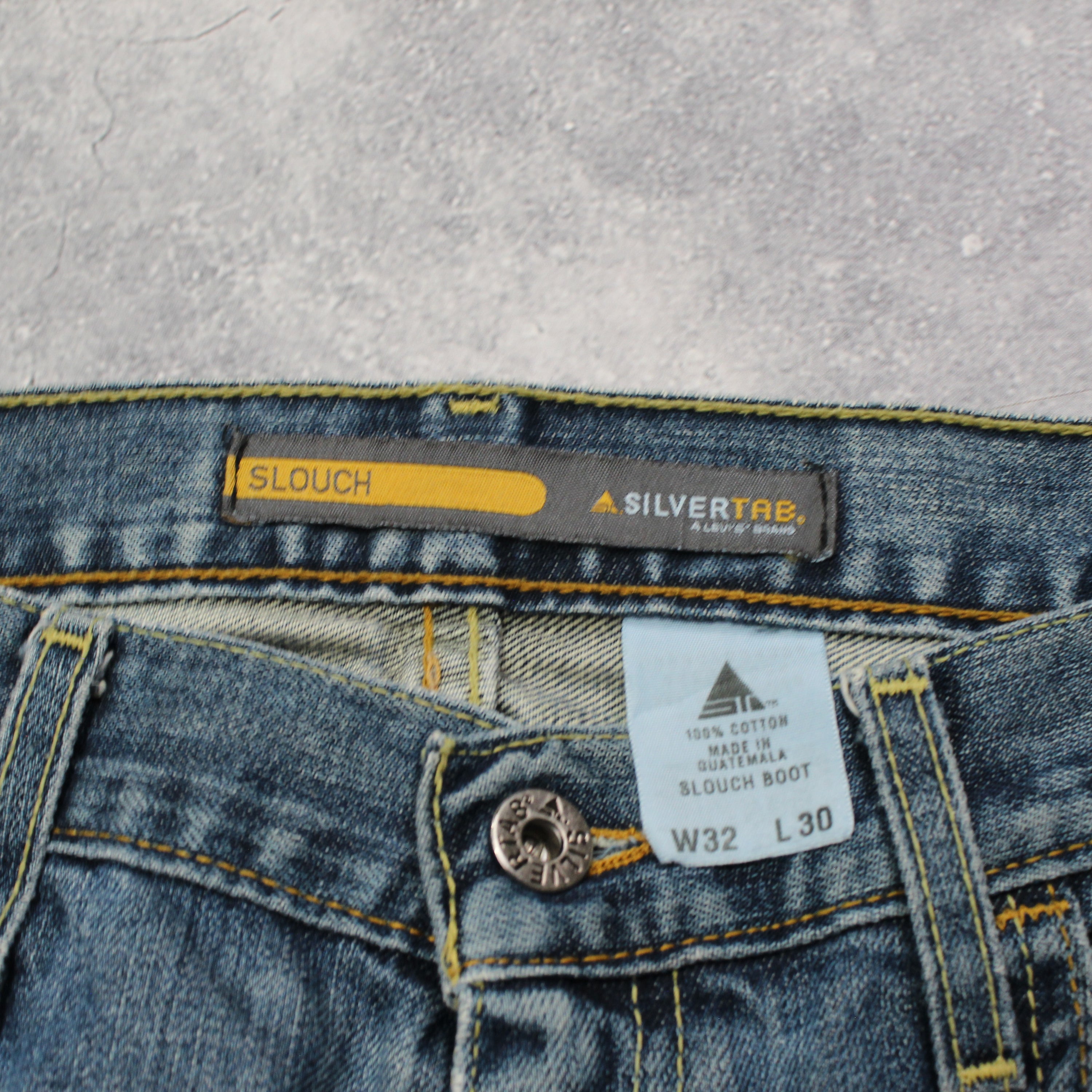 Silver Tab Jeans Slouch Boot