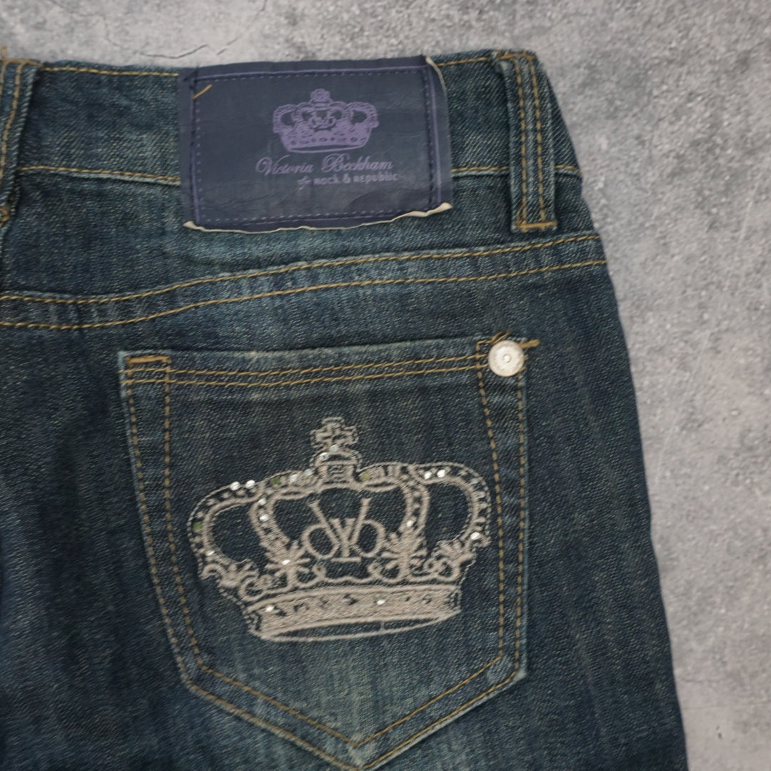 2000s Rock and Republic Victoria Beckham Jeans