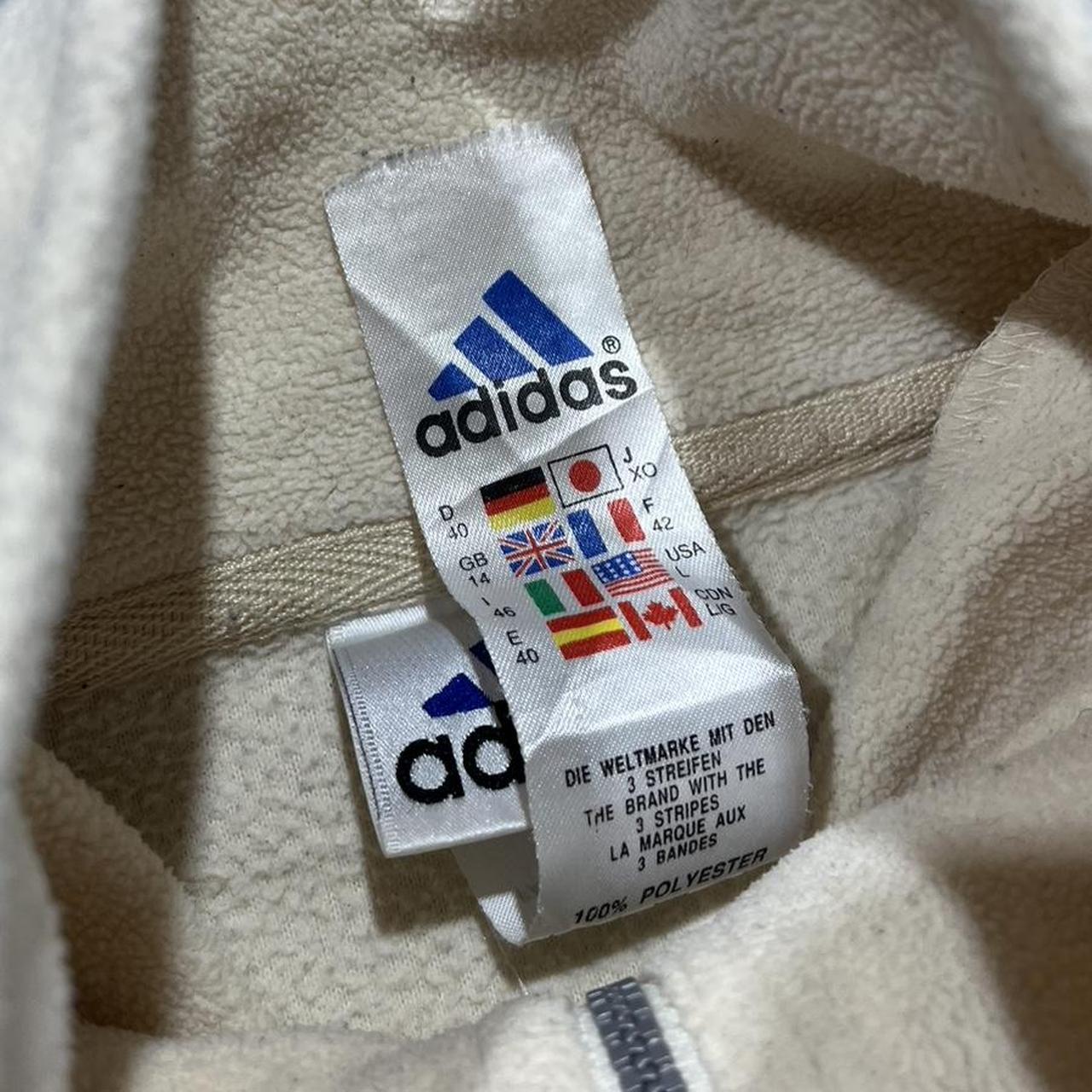 90s Adidas Hoodie Fleece