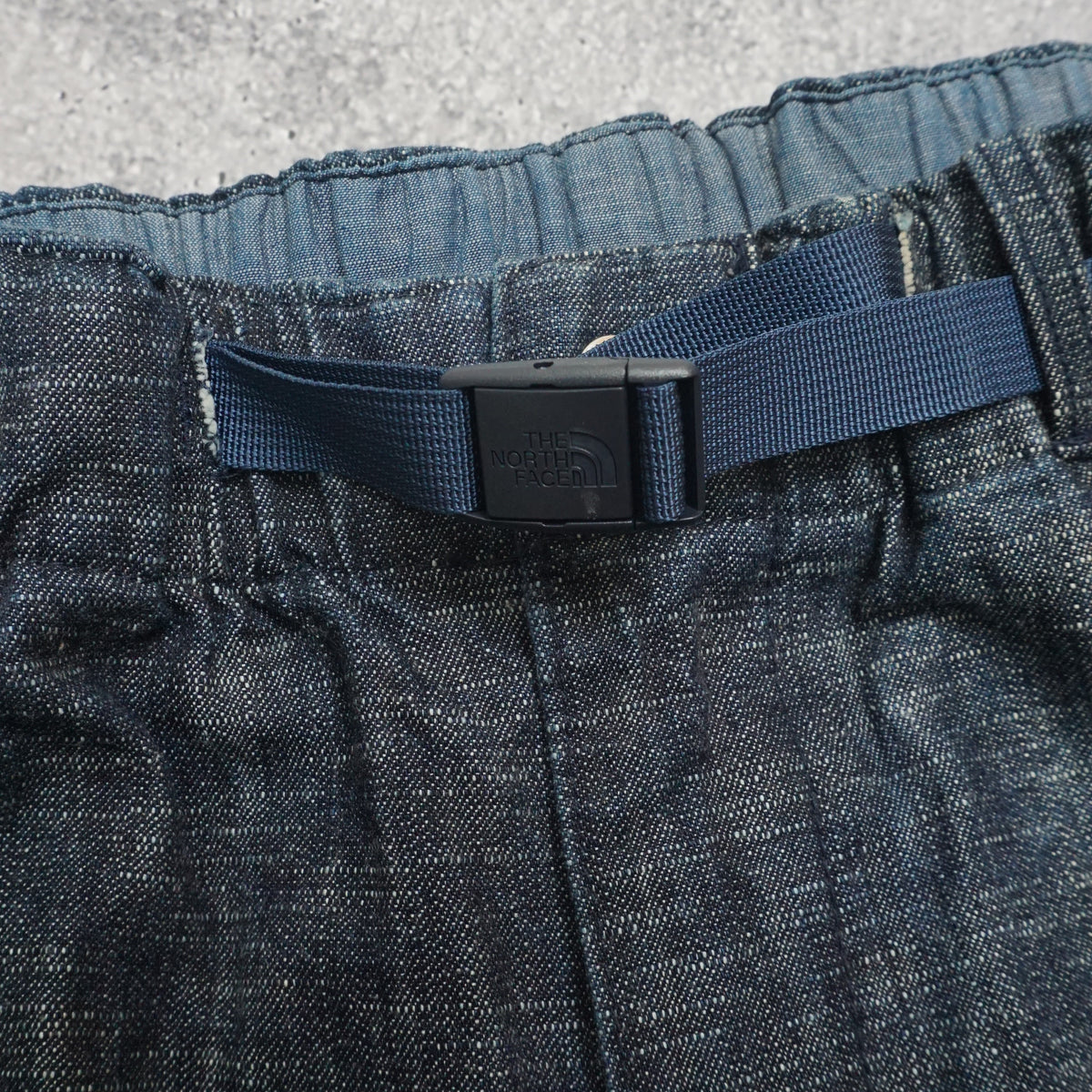 The North Face Purple Label Denim Belted Wide Leg Pants