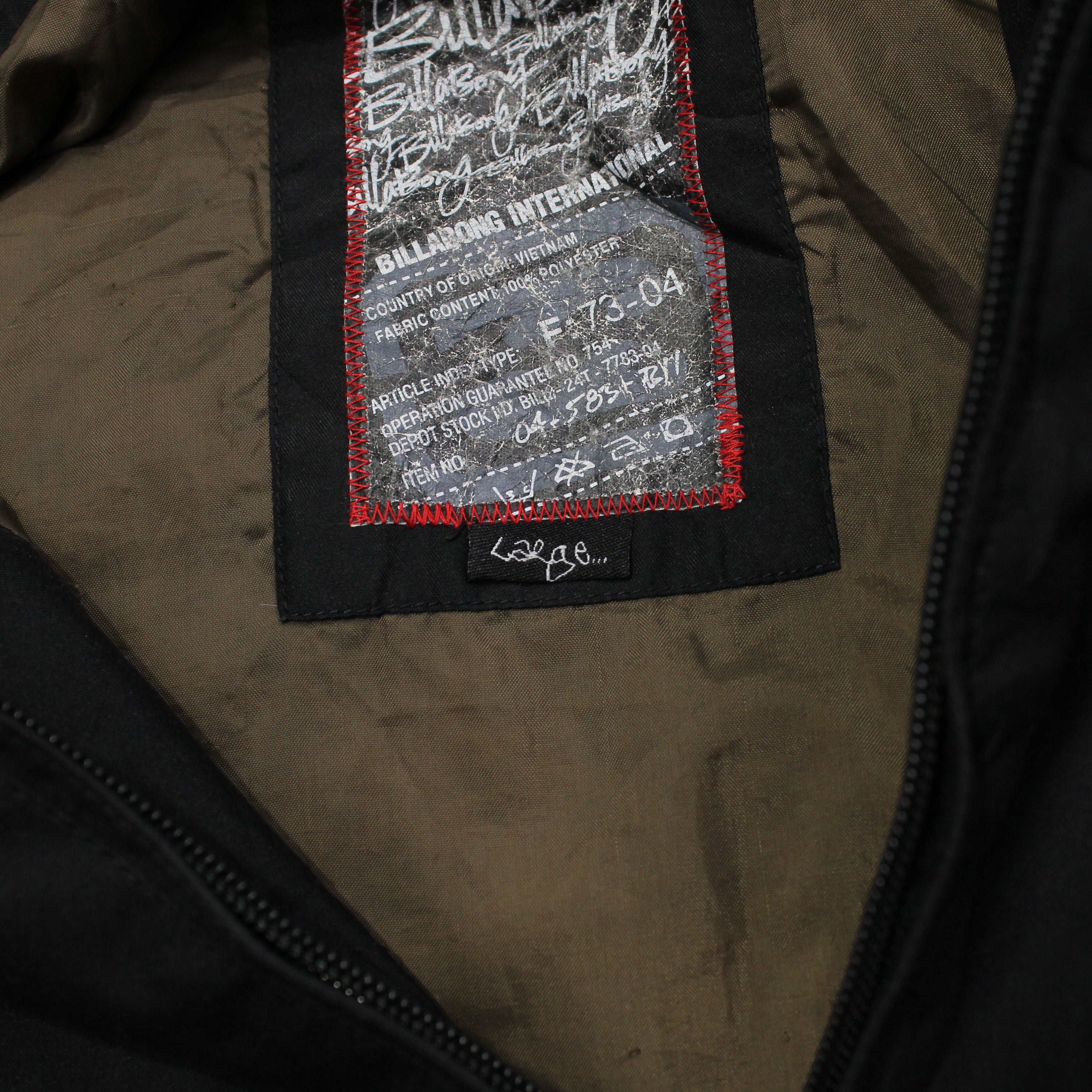 2000s Billabong Embroidered Graphic Jacket