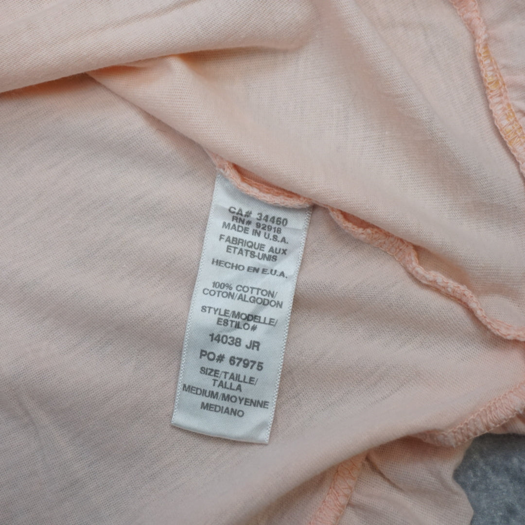 2000s Juicy Couture Graphic Rainbow Top Tee