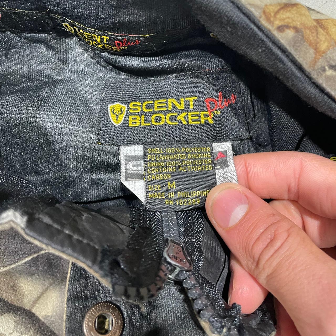 2000s Scent Blocker Camo Zip Up