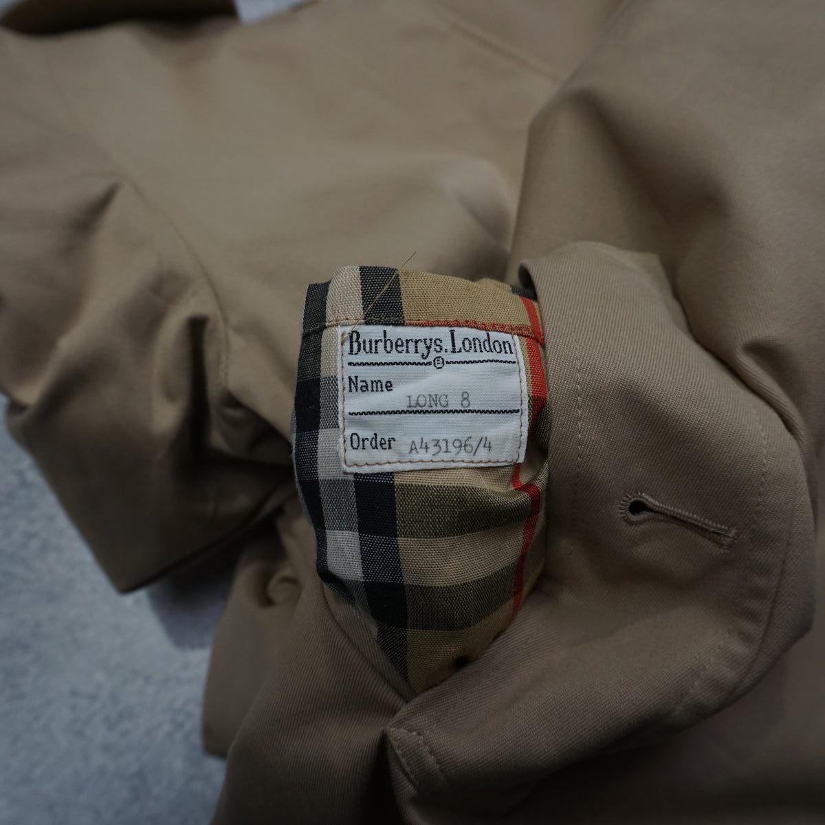 90s Burberry's Trench Coat
