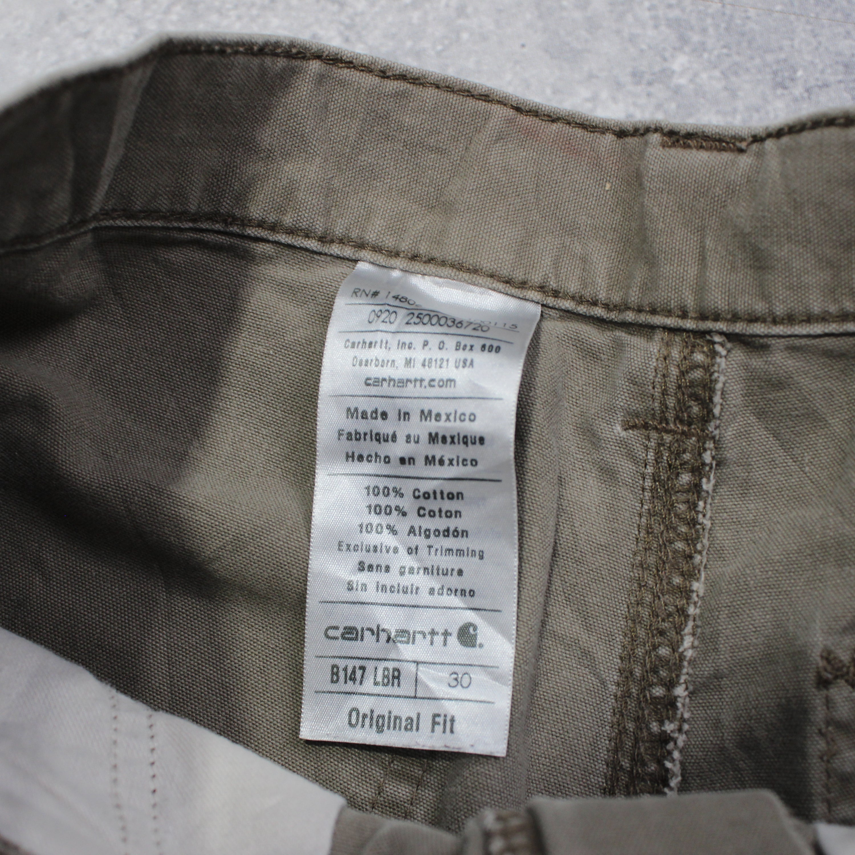 Carhartt Original Fit Cargo Shorts