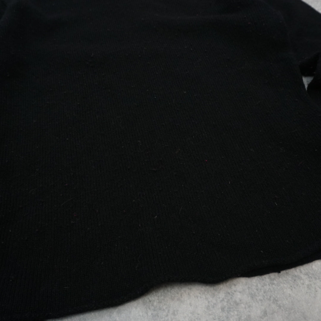 90s Yohji Yamamoto Mockneck Wool Sweater