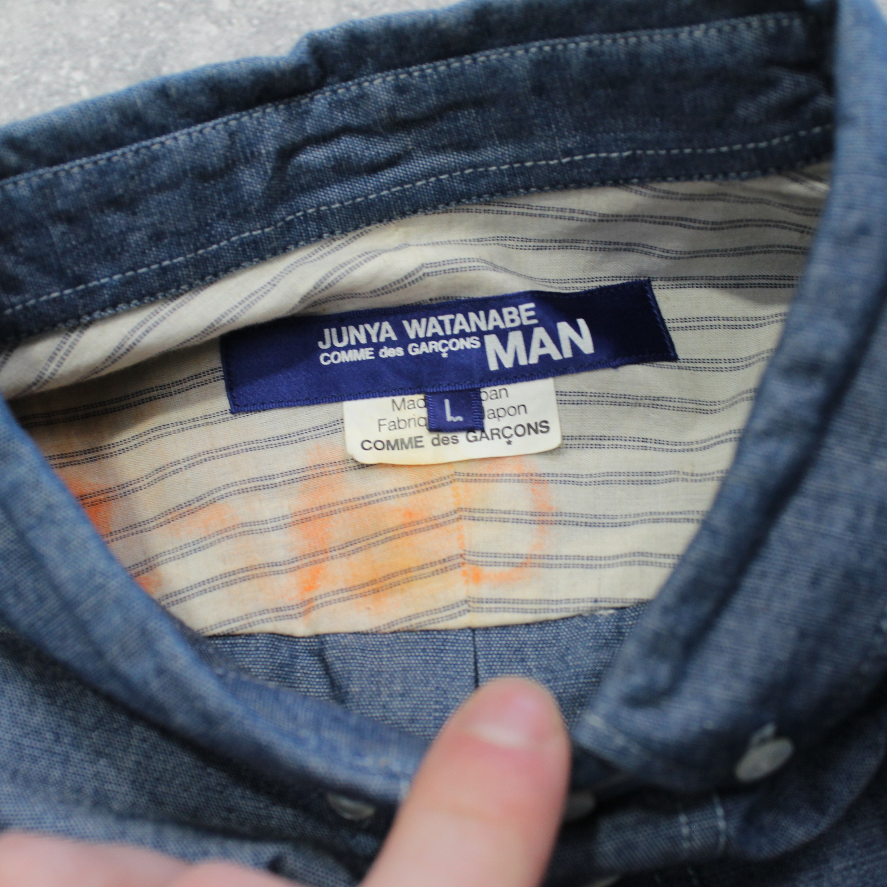 Comme Des Garcons Junya Watanabe Button Up