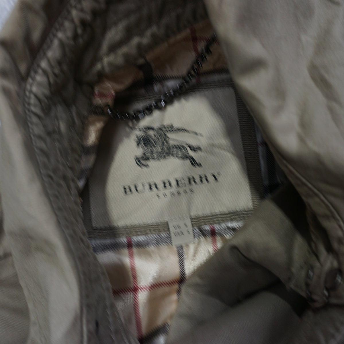2000s Burberry Double Breasted Coat