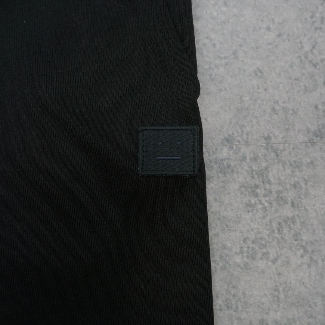 Acne Studios Face Patch Snap Hem Pants