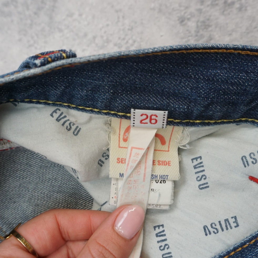 2000s Evisu Denim Graphic Jeans