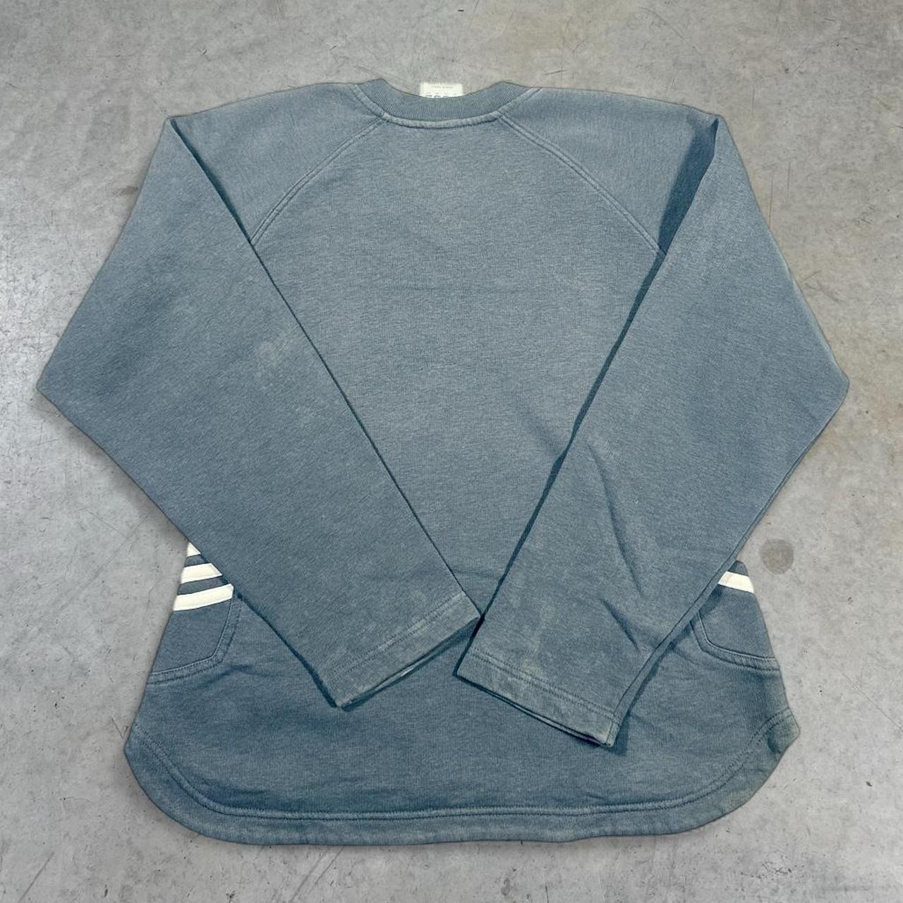 2000s Adidas V Neck Sweatshirt