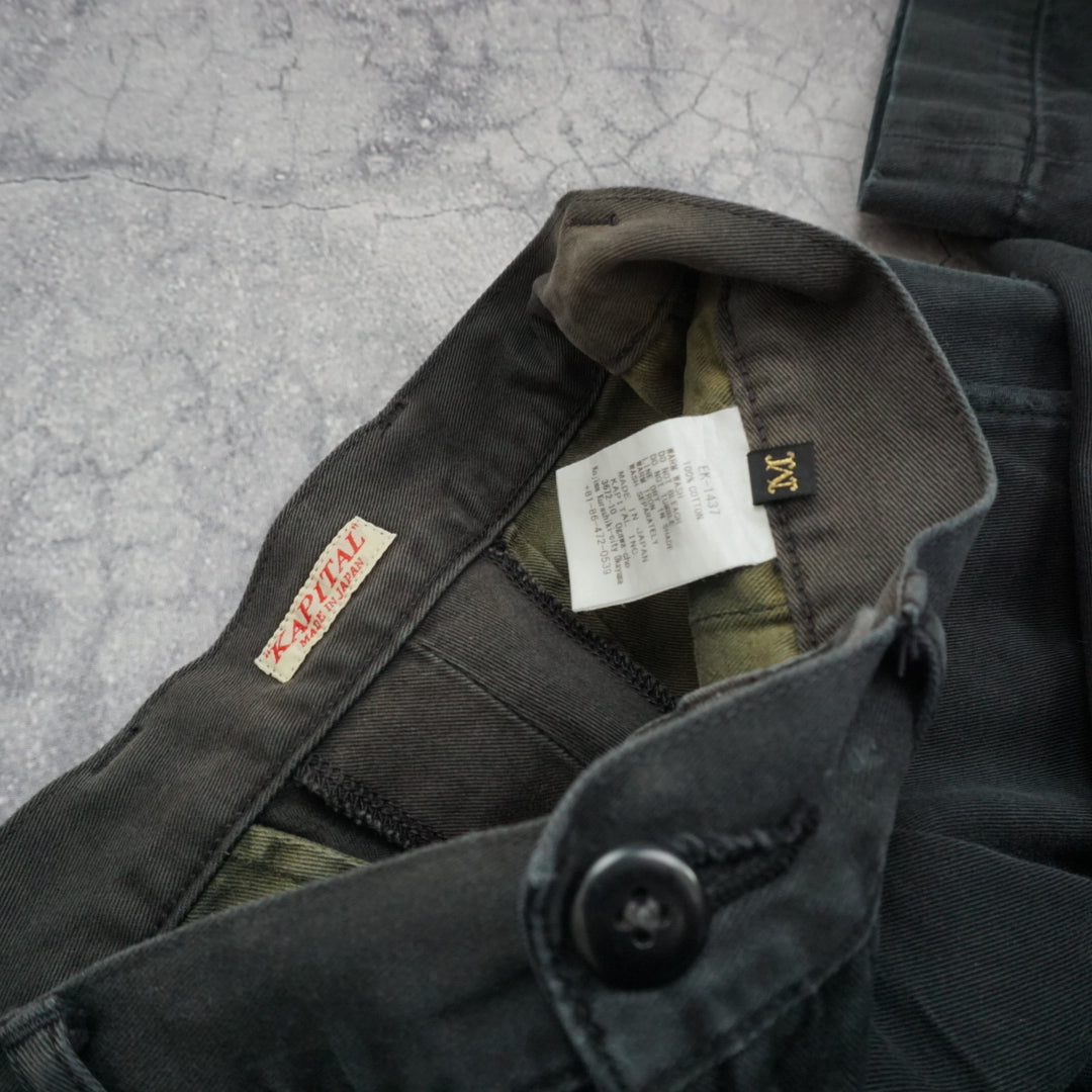 2000s Kapital Buckleback Trousers
