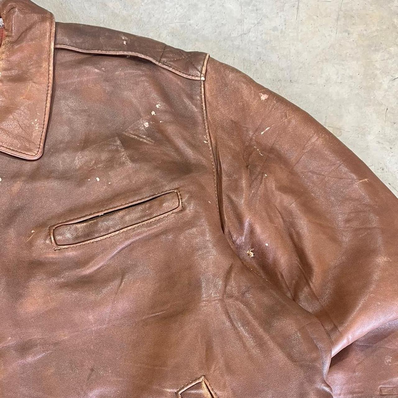 2000s Adam Spencer Leather Jacket