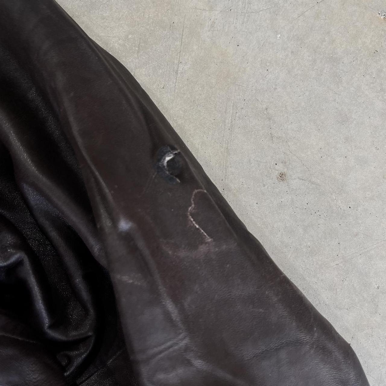 90s Nautica Leather Jacket