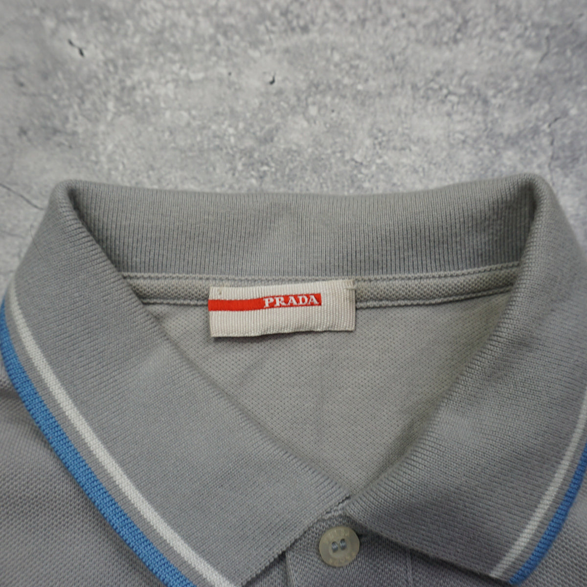 2000s Prada Red Tab Polo