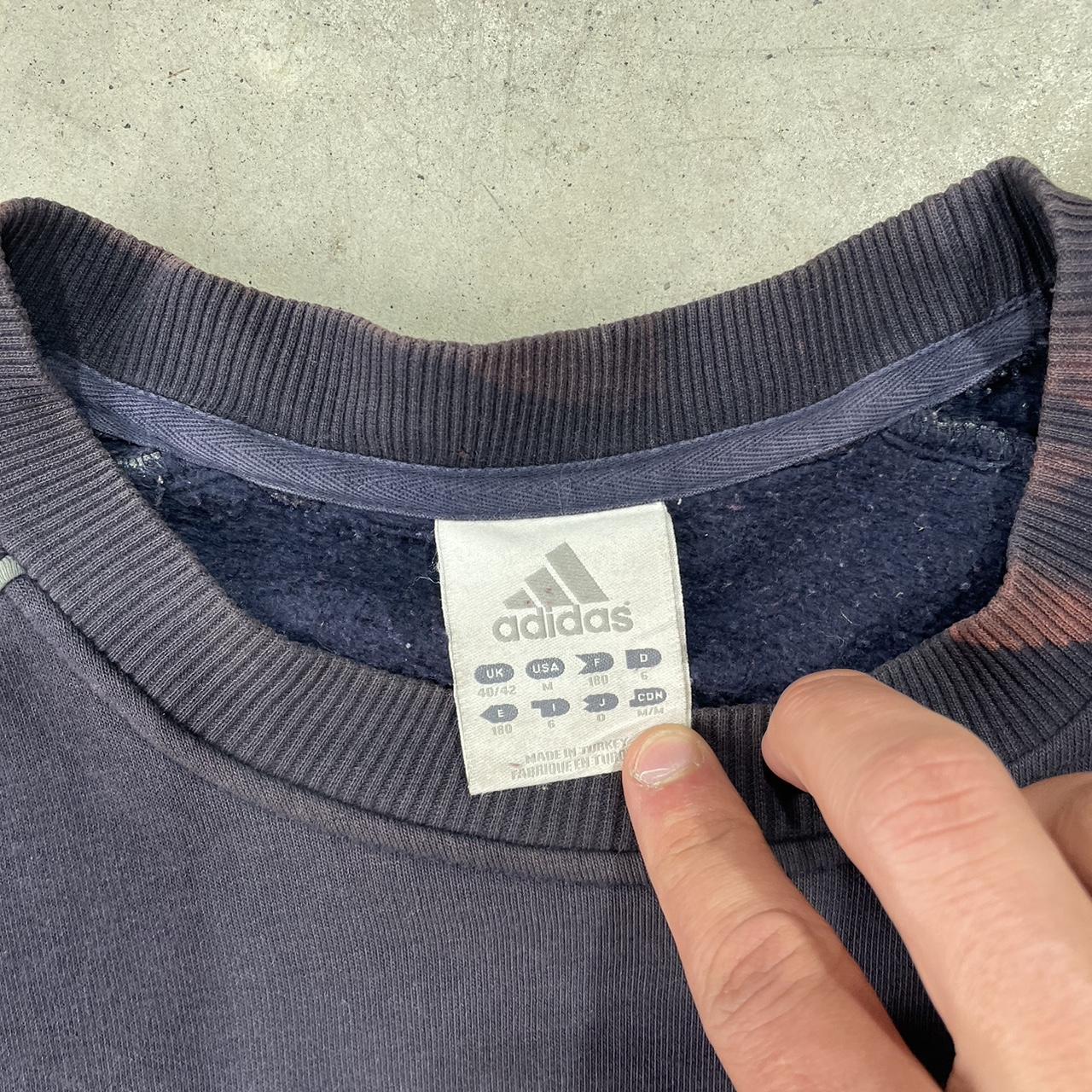 2000s Adidas Oversized Crewneck