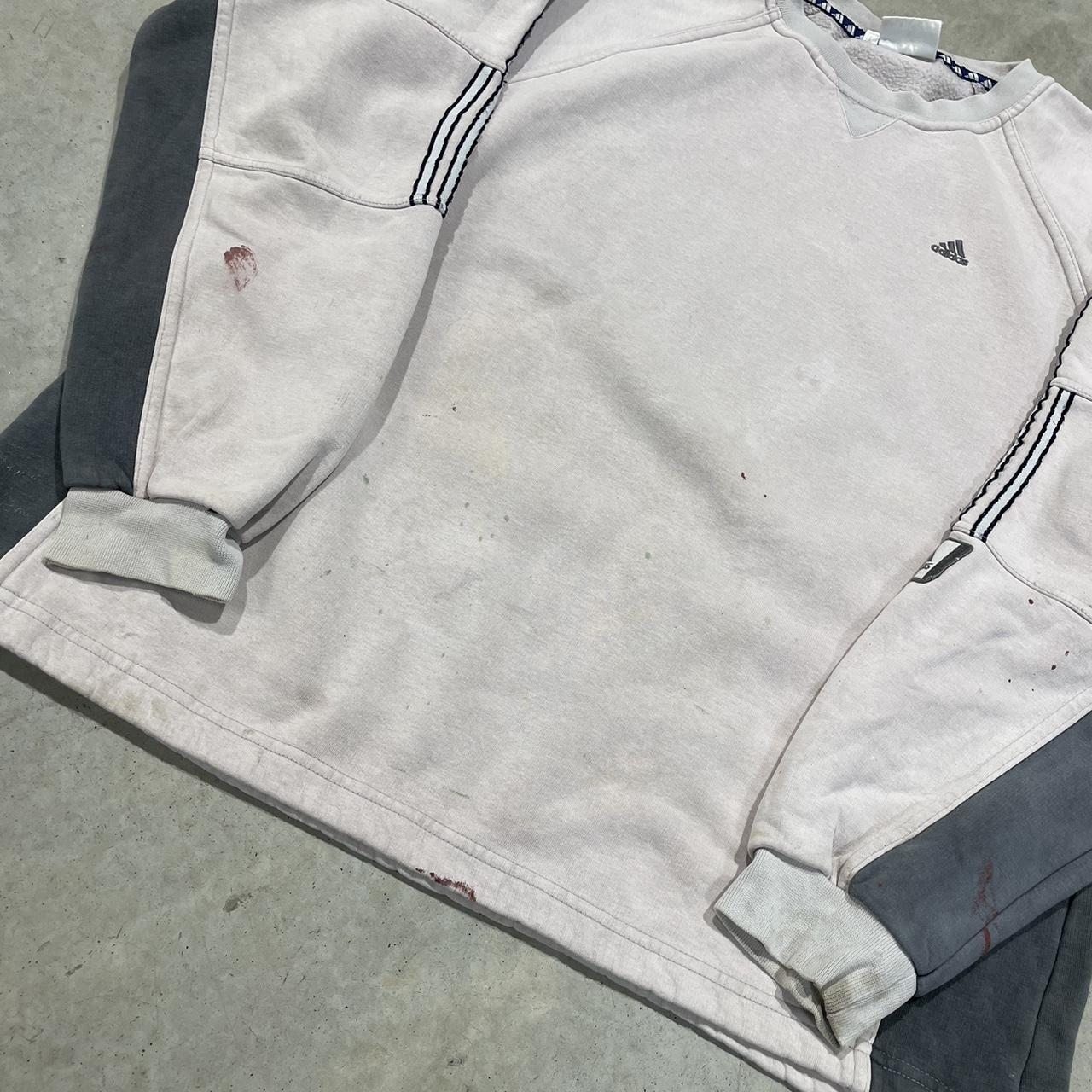 2000s Adidas Oversized Crewneck