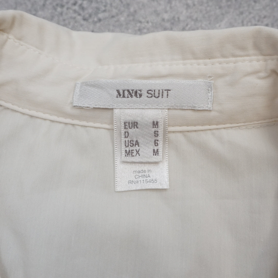 2000s Mng Suit Drawstring Blouse