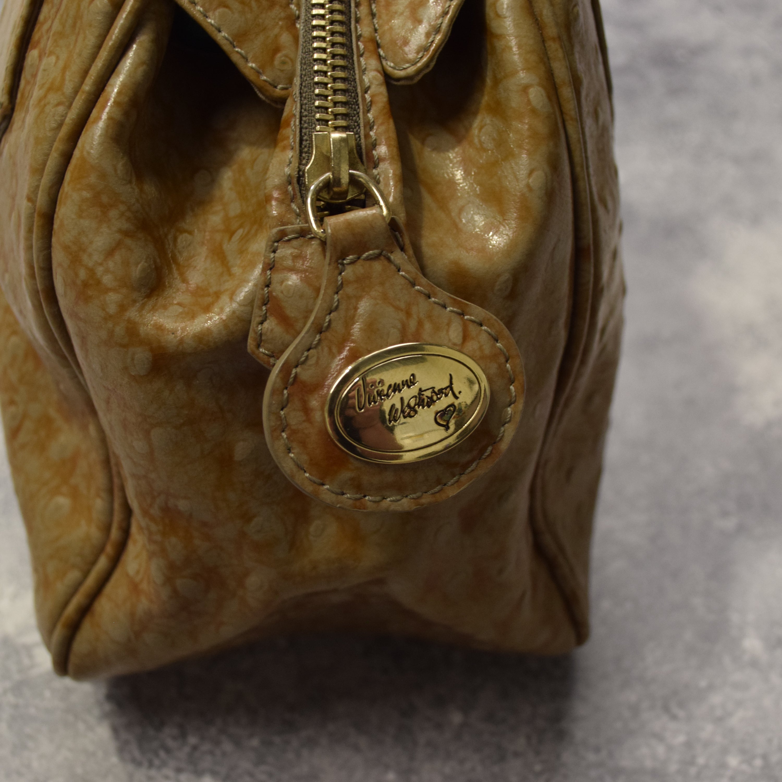 2000s Vivienne Westwood Orb Logo Handbag