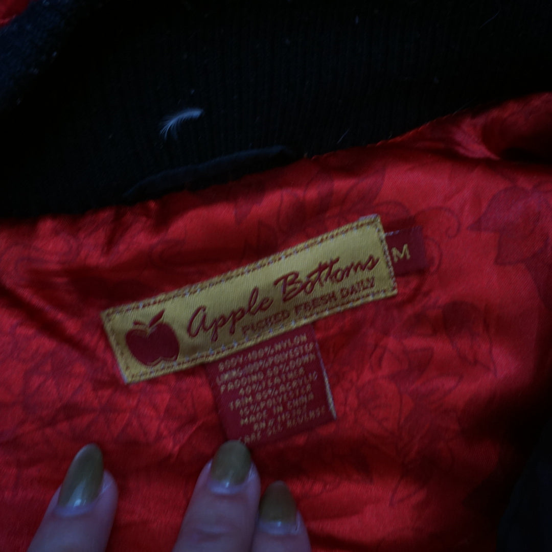 2000s Apple Bottoms Faux Fur Puffer Jacket
