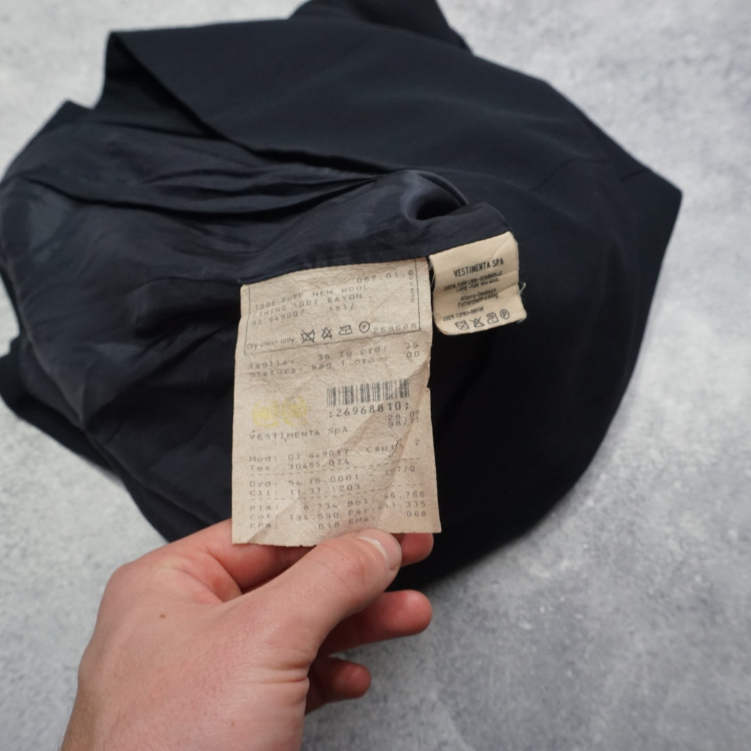 2000s Giorgio Armani Asymmetrical Closure Blazer