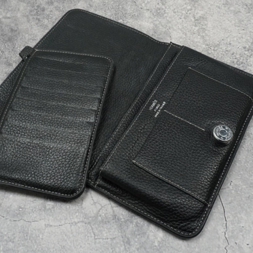 Hermes Dogon Leather Wallet