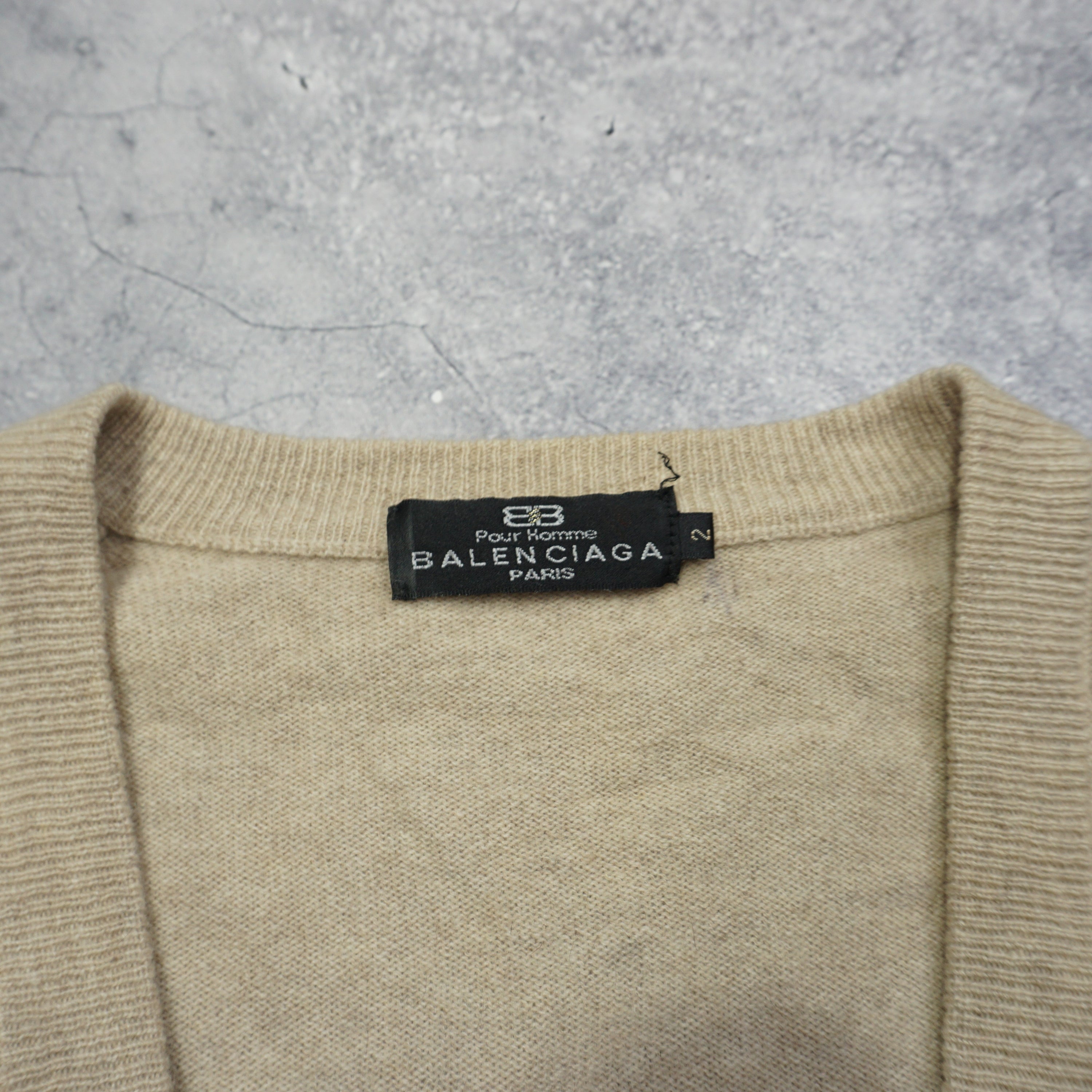 2000s Balenciaga Wool Cardigan