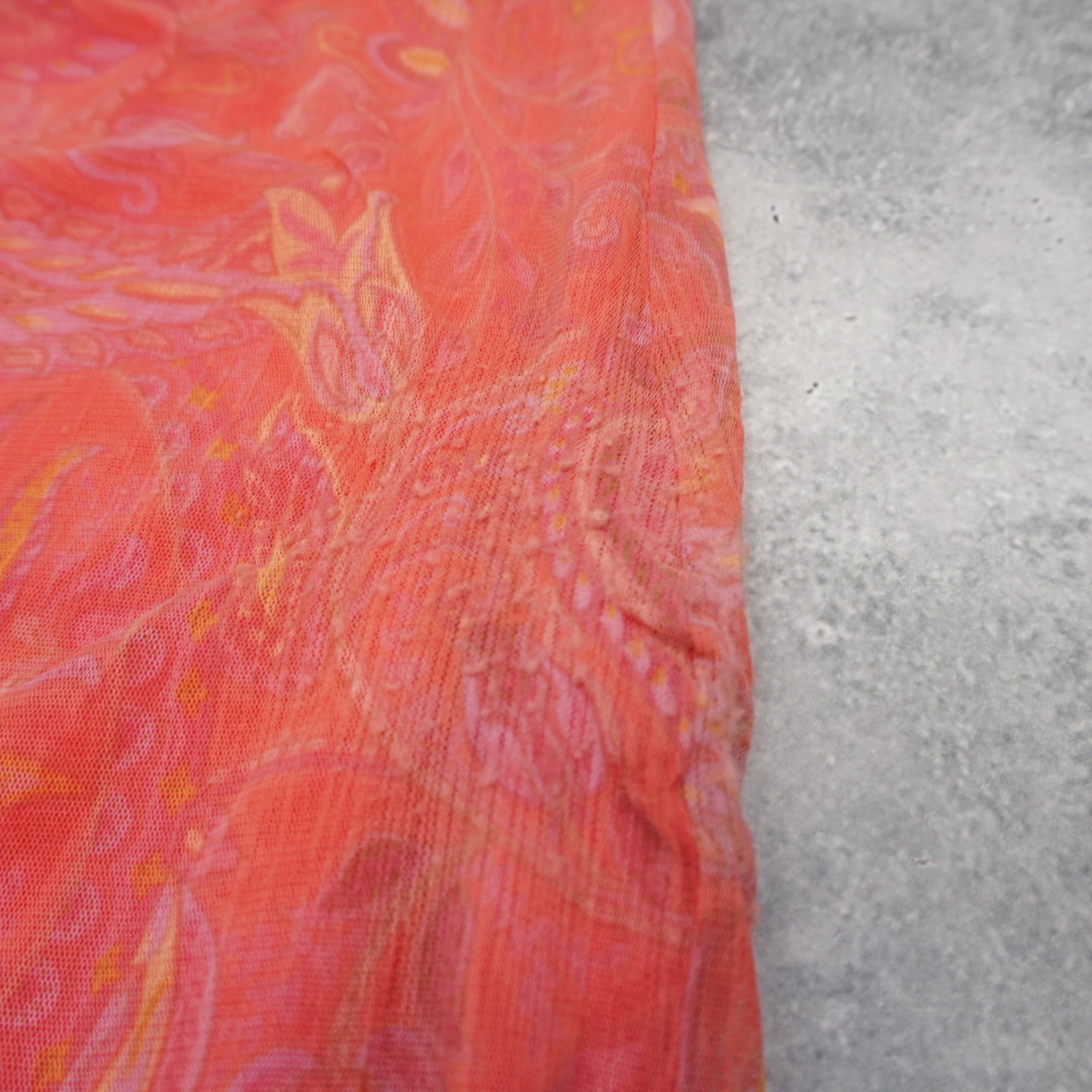 2000s Jeans Xtra Paisley Print Skirt