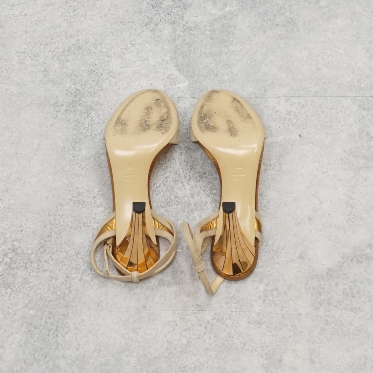 Gucci Ankle Strap Heels