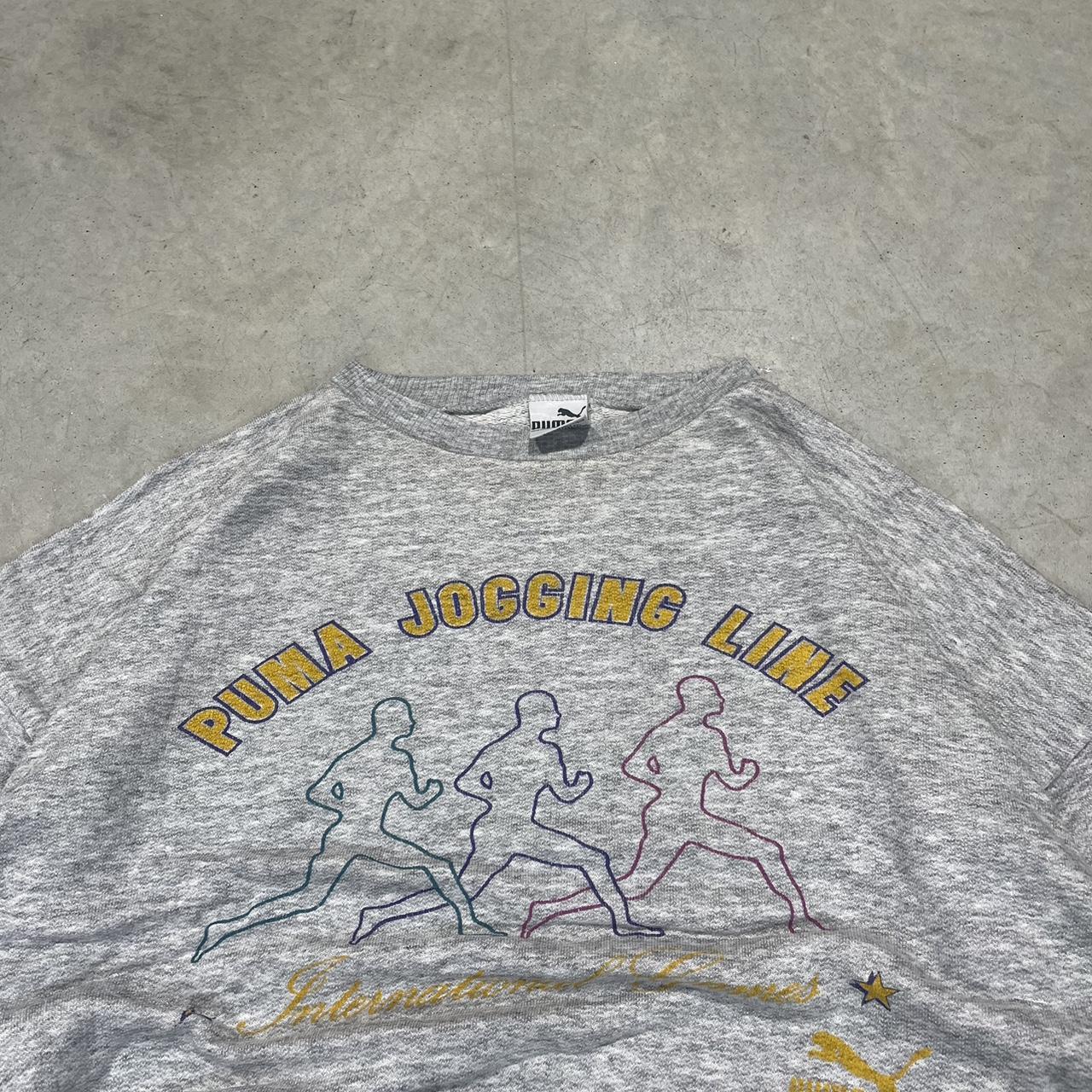 2000s Puma Boxy Retro Crewneck Jumper