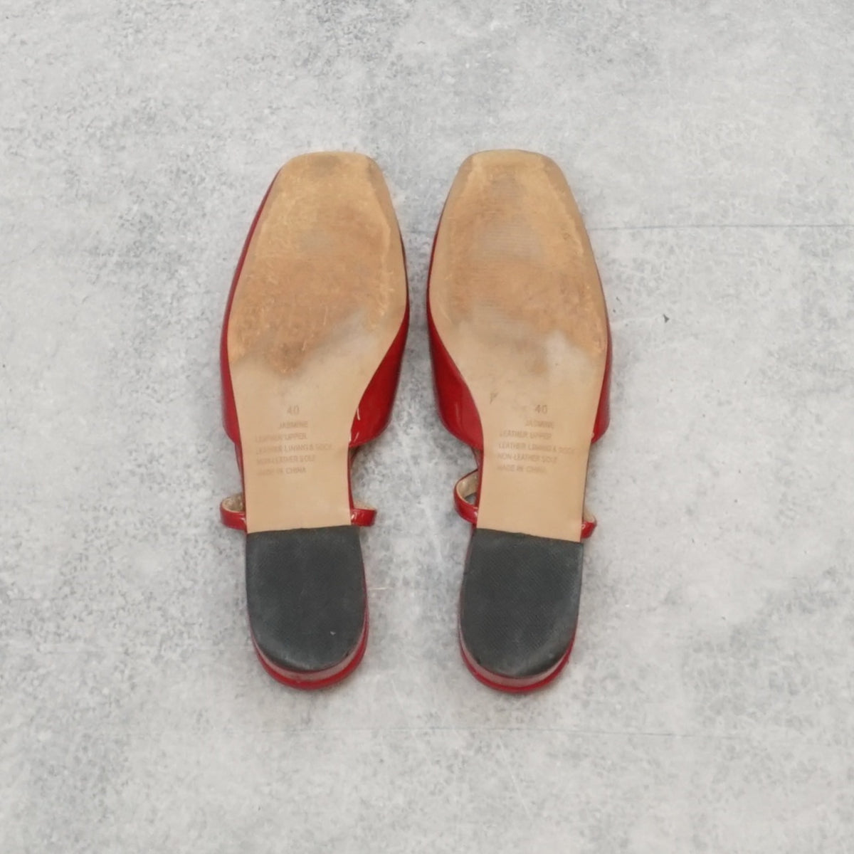 Marcs Red Slingback Shoes