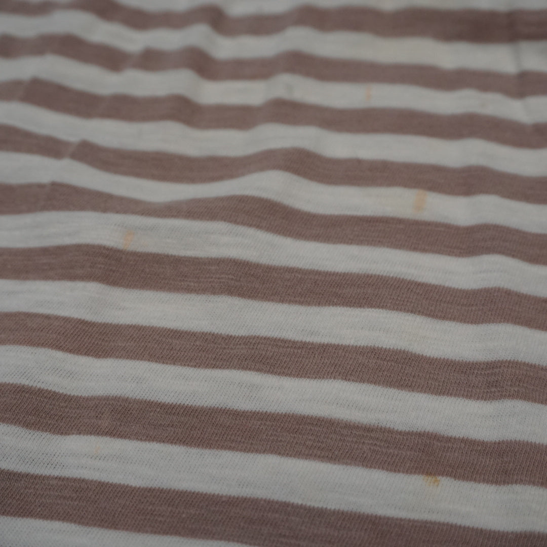 Elle Poem Striped Lace Trim Cami